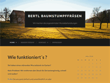 Tablet Screenshot of baumstumpf-ade.at